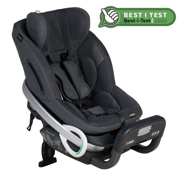 BESAFE STRETCH ANTHRACITE MESH - AUTOSEDAČKY 9-25KG - AUTOSEDAČKY A PŘÍSLUŠENSTVÍ