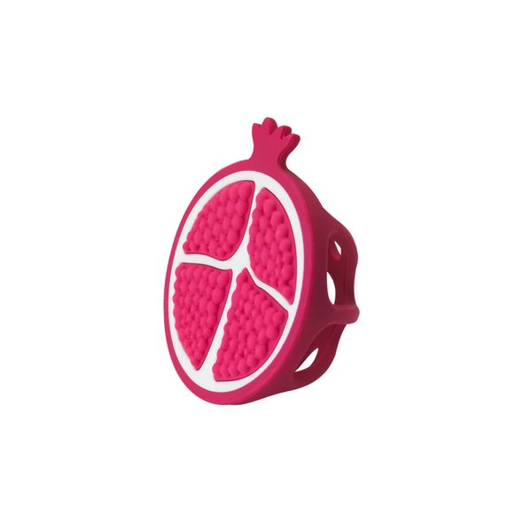 INFANTINO KOUSÁTKO SILIKONOVÉ GRANÁTOVÉ JABLKO - KOUSÁTKA - PRO DĚTI