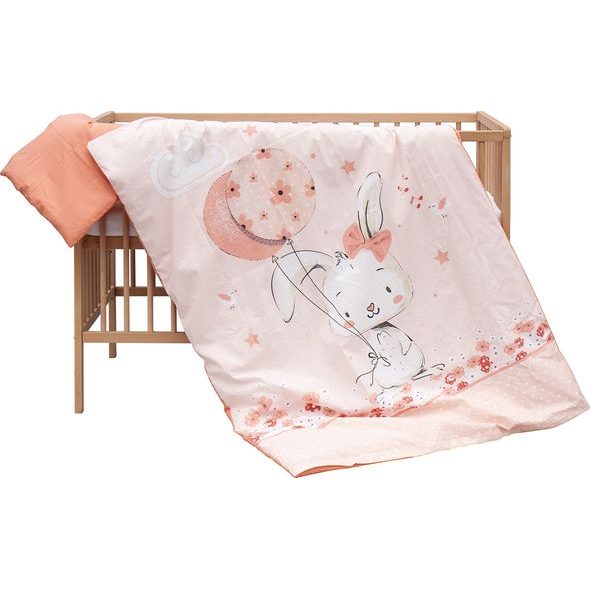 SCARLETT DĚTSKÁ POSTÝLKA S KOMPLETNÍ VÝBAVOU MALIA 120 X 60 CM - DŘEVĚNÉ POSTÝLKY - SPINKÁNÍ