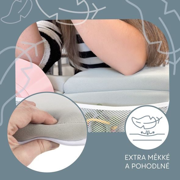 ZOPA PODLOŽKA LOKETNÍ NA OKRAJ VANY - DOPLŇKY KOUPÁNÍ - KOUPÁNÍ A ZDRAVÍ