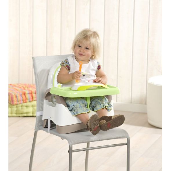 BABYMOOV PŘENOSNÁ ŽIDLIČKA COMPACT SEAT GREEN NEW - JÍDELNÍ ŽIDLIČKY CESTOVNÍ - KRMENÍ
