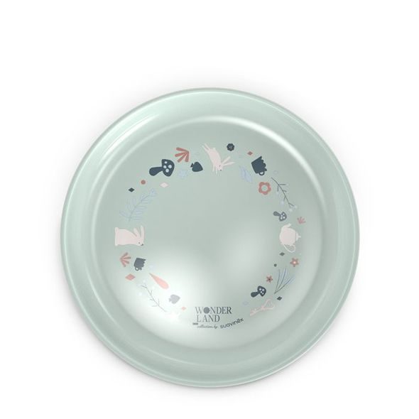 SUAVINEX JÍDELNÍ SET WONDERLAND +6 M - ZELENÝ - MISKY, TALÍŘKY A PODLOŽKY - KRMENÍ