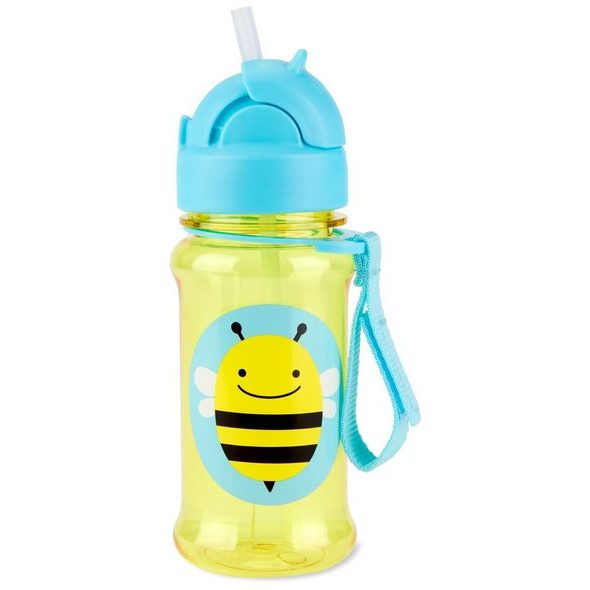 SKIP HOP ZOO TRITAN LÁHEV S BRČKEM 355ML CHOBOTNICE 12M+ - SPORTOVNÍ LAHVE - KRMENÍ