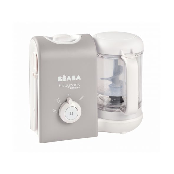 BEABA PARNÍ VAŘIČ + MIXÉR BABYCOOK EXPRESS VELVET GREY - KUCHYŇSKÉ PŘÍSTROJE - KRMENÍ