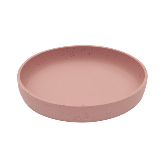 KIKKABOO TALÍŘ PLATINUM SILICONE BLUSH - MISKY, TALÍŘKY A PODLOŽKY - KRMENÍ