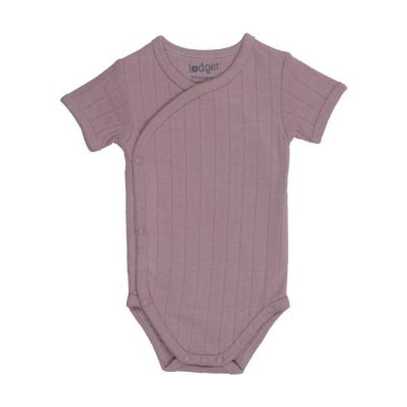 LODGER ROMPER SS SOLID ROSE 56 - BODY - PRO DĚTI