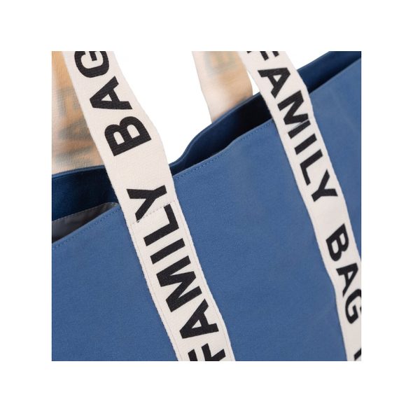 CHILDHOME CESTOVNÍ TAŠKA FAMILY BAG CANVAS INDIGO - PŘEBALOVACÍ TAŠKY - KOČÁRKY A PŘÍSLUŠENSTVÍ