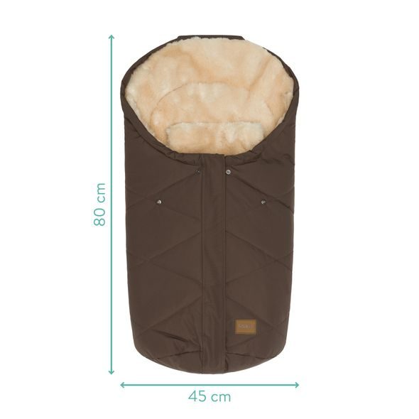 FILLIKID FUSAK ZIMNÍ VEGAN STYLE BROWN - FUSAKY DO KOČÁRKU - KOČÁRKY A PŘÍSLUŠENSTVÍ