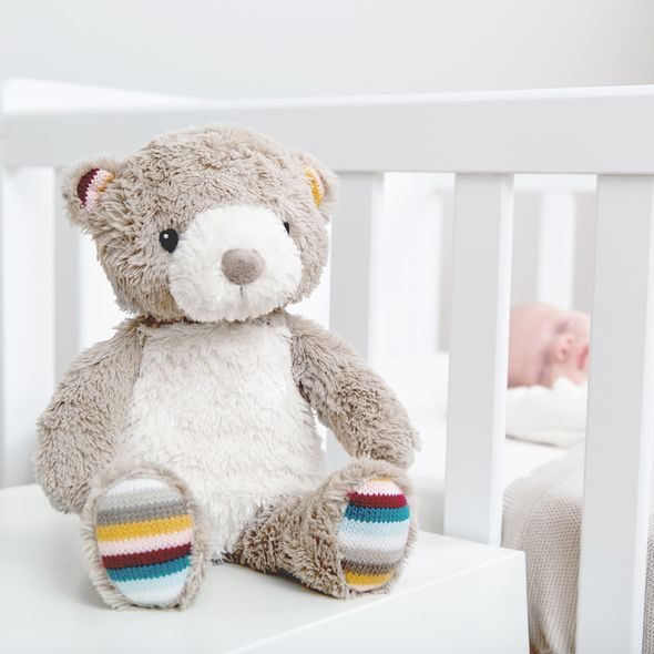 ZAZU MEDVÍDEK BRUNO - ŠUMÍCÍ ZVÍŘÁTKO S NOČNÍM SVĚTLEM A HLASOVÝM REKORDÉREM - USÍNÁČCI ŠUMÍCÍ / S TLUKOTEM - PRO DĚTI