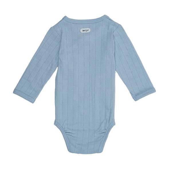 LODGER ROMPER LS SOLID BLUE FOGG 74 - BODY - PRO DĚTI