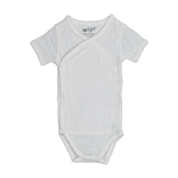 LODGER ROMPER SS SOLID CLOUD DANCER 68 - BODY - PRO DĚTI
