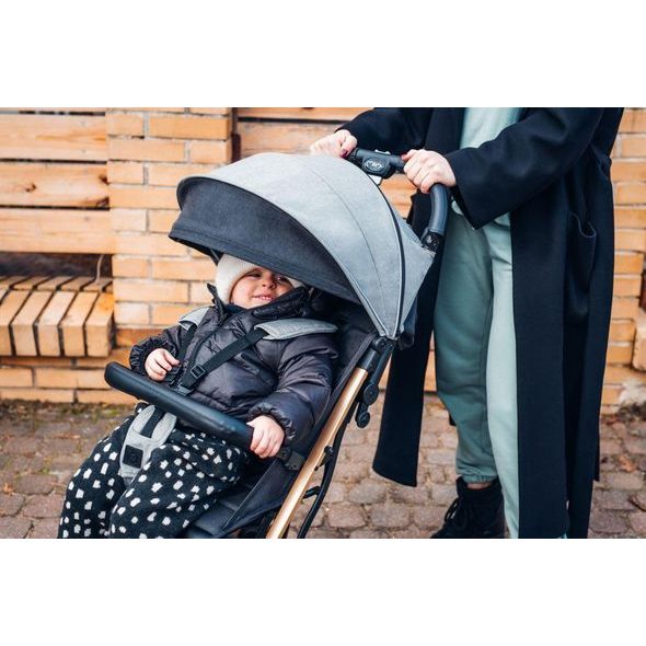 MOMI ESTELLE DAKAR ŠEDÝ LEOPARD - SPORTOVNÍ KOČÁRKY - KOČÁRKY A PŘÍSLUŠENSTVÍ