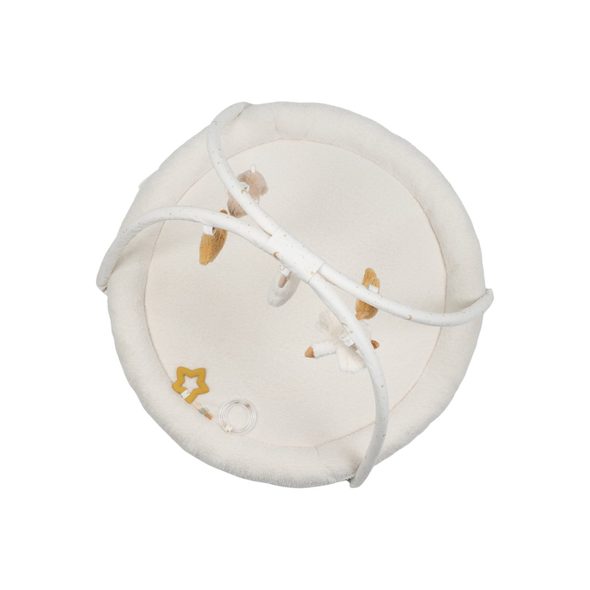 LITTLE DUTCH HRACÍ DEKA S HRAZDOU NEWBORN NATURALS - FARMA - PRO DĚTI