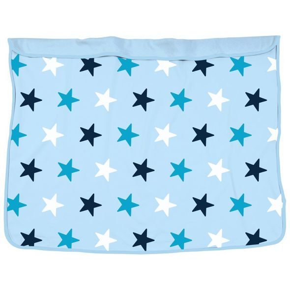 DOOKY DEKA BLANKET BABY BLUE / BLUE STARS - DETSKÉ DEKY - SPINKÁNÍ