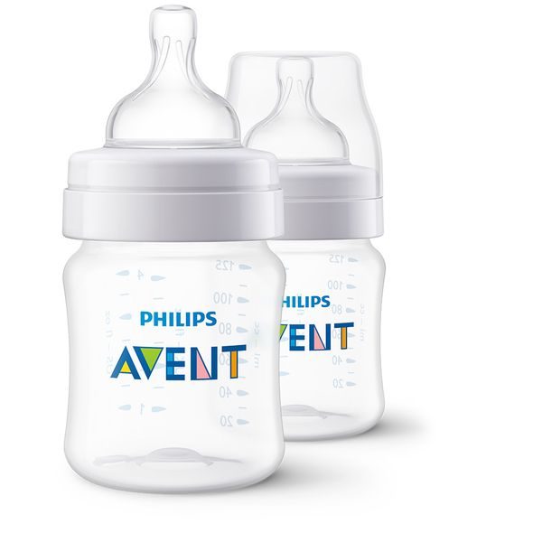 PHILIPS AVENT LÁHEV ANTI-COLIC 125ML, 0M+, 2 KS - KOJENECKÉ LAHVE - KRMENÍ