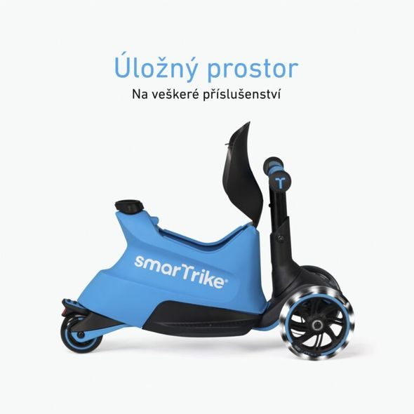 SMARTRIKE XTEND SCOOTER RIDE-ON BLUE - DĚTSKÉ KOLOBĚŽKY - NOŠENÍ & SPORT