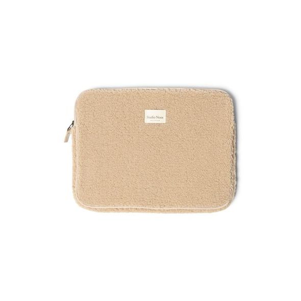 STUDIO NOOS TEDDY OBAL NA LAPTOP 15´ ECRU - ORGANIZÉRY A KOŠÍKY - KOČÁRKY A PŘÍSLUŠENSTVÍ