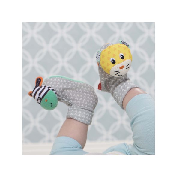 INFANTINO CHRASTÍTKA NA NOŽIČKY ZEBRA & TYGR - CHRASTÍTKA - PRO DĚTI