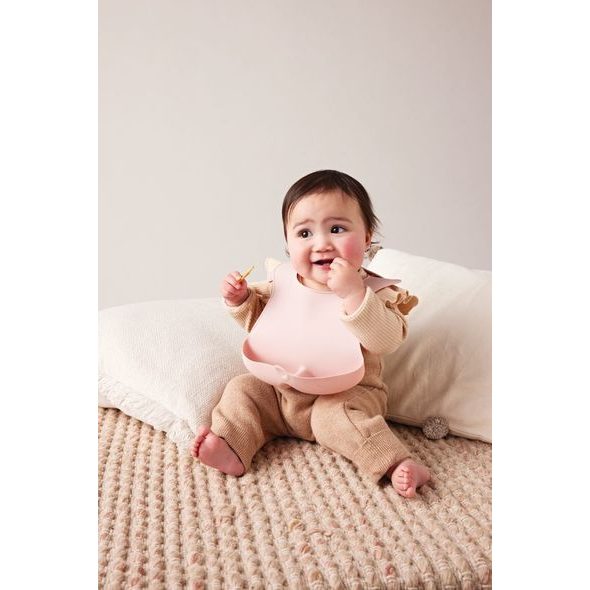 B.BOX SILIKONOVÝ BRYNDÁK - RŮŽOVÝ - BRYNDÁKY - KRMENÍ