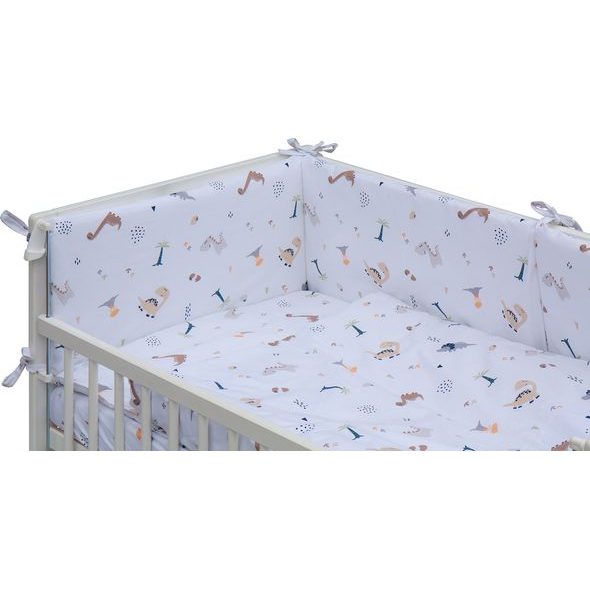 SCARLETT DĚTSKÁ POSTÝLKA S KOMPLETNÍ VÝBAVOU SCARLETT 120 X 60 CM - TURA - DŘEVĚNÉ POSTÝLKY - SPINKÁNÍ