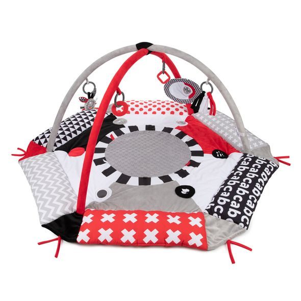 CANPOL BABIES KONTRASTNÍ HRACÍ DEKA SENSORY - HRACÍ DEKY - PRO DĚTI