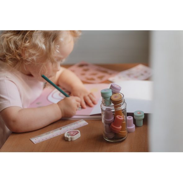 LITTLE DUTCH OMALOVÁNKY FAIRY GARDEN - VÝTVARNÉ POMŮCKY A HRAČKY - PRO DĚTI