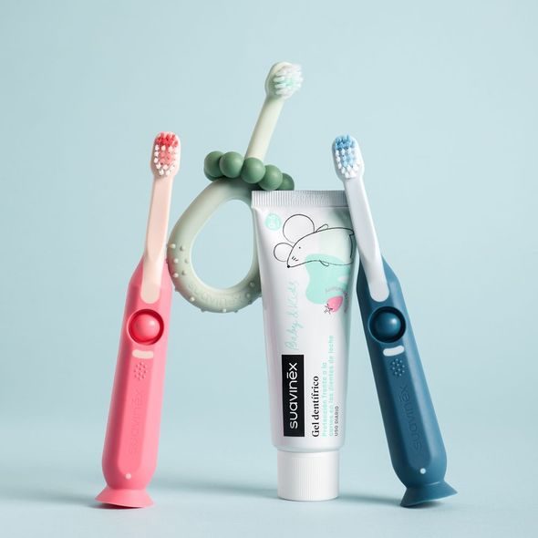 SUAVINEX SADA PRO ÚSTNÍ HYGIENU - ZUBNÍ KARTÁČKY A PASTY - KOUPÁNÍ A ZDRAVÍ