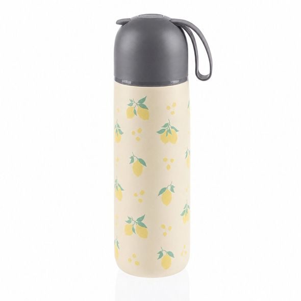 ZOPA TERMOSKA NA TEKUTINY SE SILIKONOVÝM DRŽÁKEM 400ML - TERMOOBALY A TERMOSKY - KRMENÍ
