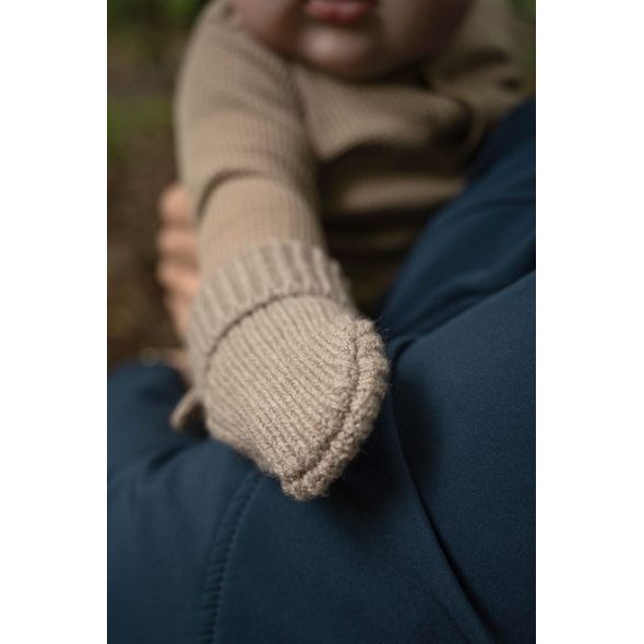 LODGER MITTENS FOLKLORE MERINO WOOL BUFFALO 0 - 12 MĚSÍCŮ - RUKAVIČKY, ŠÁTKY, NÁKRČNÍKY - PRO DĚTI