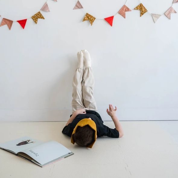 3 SPROUTS PĚNOVÁ HRACÍ PODLOŽKA CREAM NEW - HRACÍ PODLOŽKY NA ZEM - SPINKÁNÍ