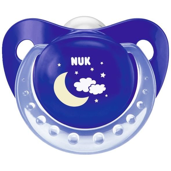 NUK DUDLÍK NA SPANÍ SILIKONOVÝ DEN A NOC - ŠIDÍTKA A DOPLŇKY - KRMENÍ