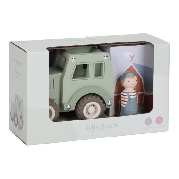 LITTLE DUTCH TRAKTOR DŘEVĚNÝ - FARMA - PRO DĚTI