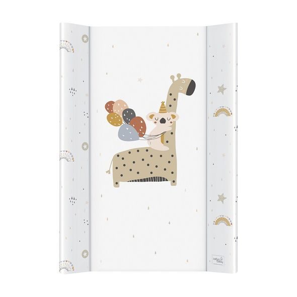 CEBA PODLOŽKA PŘEBALOVACÍ 2-HRANNÁ S PEVNOU DESKOU (50X70) COMFORT GIRAFFE - PŘEBALOVACÍ PODLOŽKY - PŘEBALOVÁNÍ