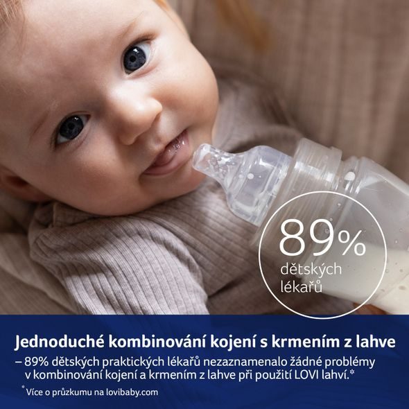 LOVI LAHEV TRENDS 250ML RŮŽOVÁ - KOJENECKÉ LAHVE - KRMENÍ