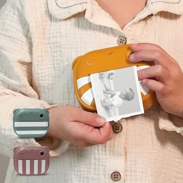 ZAZU FUN - DĚTSKÝ INSTANTNÍ FOTOAPARÁT - RŮŽOVÝ - HRAČKY PRO DĚTI - PRO DĚTI