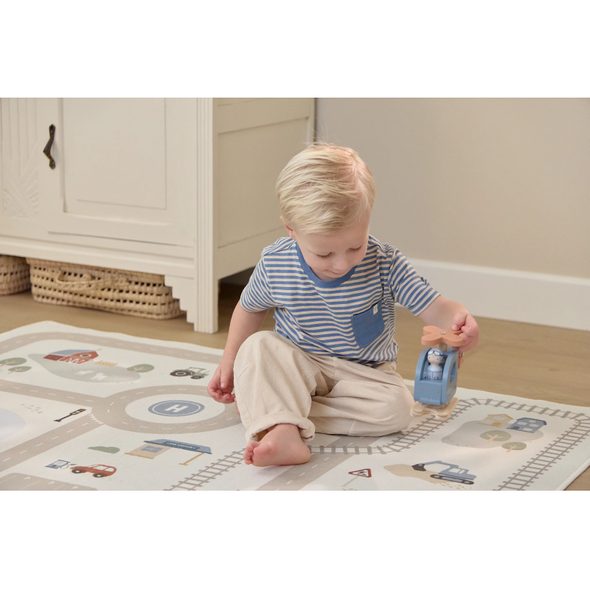 LITTLE DUTCH HELIKOPTÉRA DŘEVĚNÁ - LITTLE DUTCH - PRO DĚTI