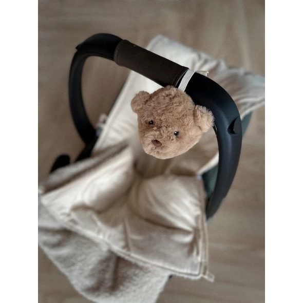 FLOW HRAČKA S TLUKOTEM SRDCE NA CESTY LOU ON THE GO BROWN - USÍNÁČCI ŠUMÍCÍ / S TLUKOTEM - PRO DĚTI