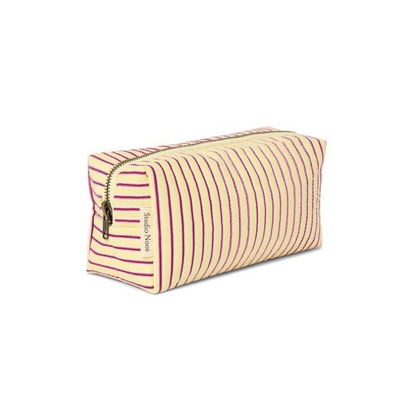STUDIO NOOS POPLIN POUCH KABELKA BUTTER YELLOW STRIPED - DOPLŇKY - PRO MAMINKY