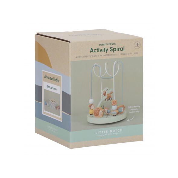 LITTLE DUTCH MOTORICKÝ LABYRINT FOREST FRIENDS - MOTORICKÉ A HRY - PRO DĚTI