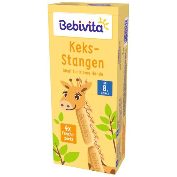 BEBIVITA MEDVĚDÍ SUŠENKY 32KS 180G - TYČINKY/SUŠENKY - KRMENÍ