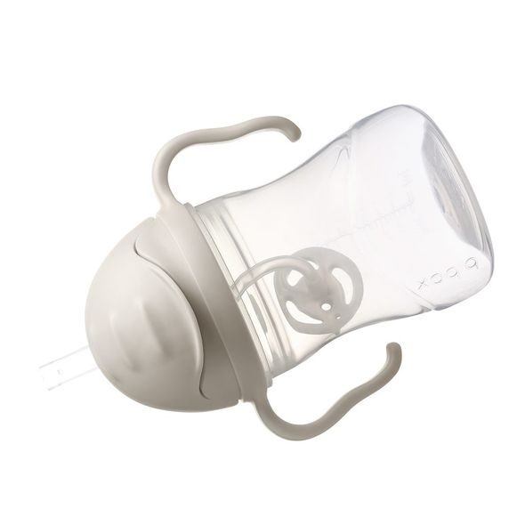 B.BOX UNIVERZÁLNÍ SADA NA PITÍ 3V1, 240 ML - BÉŽOVÁ - DĚTSKÉ HRNEČKY - KRMENÍ