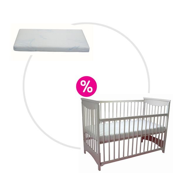 TOMI SET DĚTSKÁ DŘEVĚNÁ POSTÝLKA XI. NELLA + MATRACE - DŘEVĚNÉ POSTÝLKY - SPINKÁNÍ