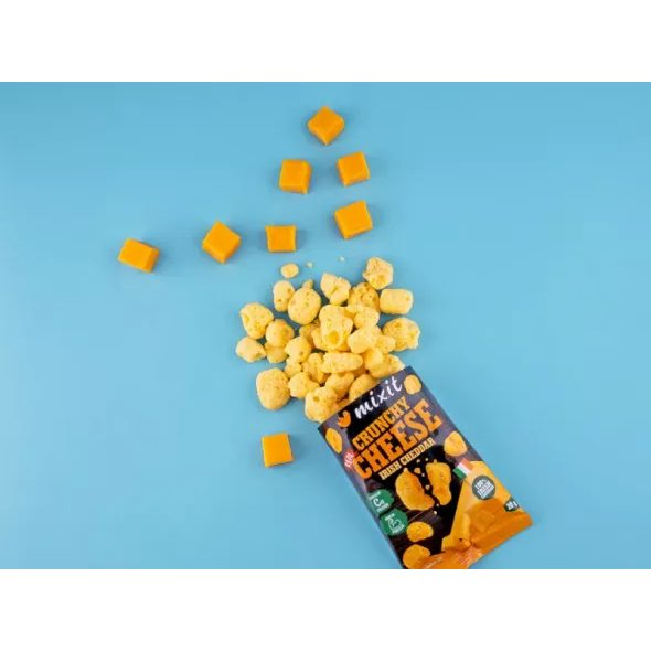 MIXIT KŘUPAVÝ SÝR DO KAPSY - IRSKÝ CHEDDAR - SLANÉ ZOBÁNÍ - PRO MAMINKY