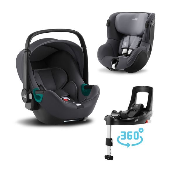 BRITAX RÖMER SET BABY-SAFE 3 I-SIZE + FLEX BASE ISENSE + DUALFIX 3 I-SIZE - AUTOSEDAČKY 0-13KG - AUTOSEDAČKY A PŘÍSLUŠENSTVÍ