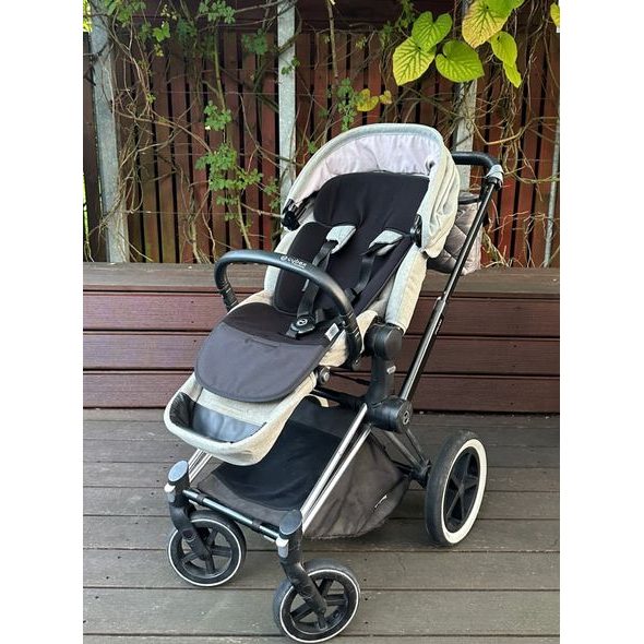 PINKIE LETNÍ PRODLOUŽENÁ PODLOŽKA SE STŘÍBREM BLACK - PODLOŽKY DO KOČÁRKU - KOČÁRKY A PŘÍSLUŠENSTVÍ