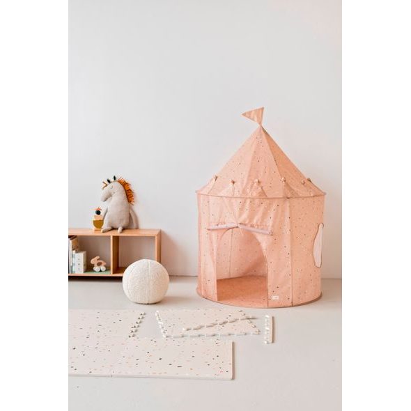 3 SPROUTS DĚTSKÝ STAN RECYCLED TERRAZZO CLAY - HRACÍ DOMEČKY - SPINKÁNÍ