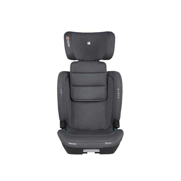 KIKKABOO AUTOSEDAČKA 100-150 CM I-SCOUT I-SIZE DARK GREY - AUTOSEDAČKY 15-36KG - AUTOSEDAČKY A PŘÍSLUŠENSTVÍ