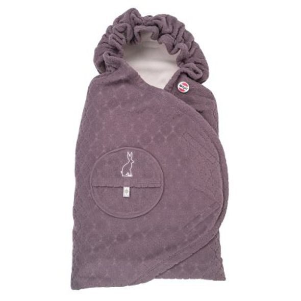 LODGER WRAPPER FOLKLORE FLEECE MAUVE - ZAVINOVAČKY - SPINKÁNÍ