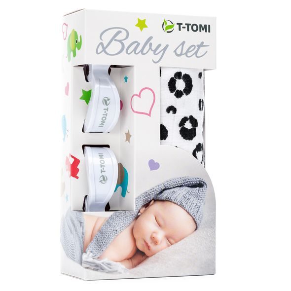 T-TOMI BABY SET - GEPARD - OSUŠKY A DĚTSKÉ ŽUPANY - KOUPÁNÍ A ZDRAVÍ