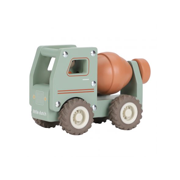 LITTLE DUTCH NÁKLAĎÁK S MÍCHAČKOU DŘEVĚNÝ - LITTLE DUTCH - PRO DĚTI